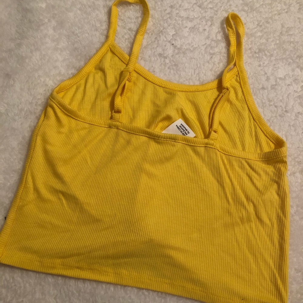 Yellow crop top - Picture 3 of 3